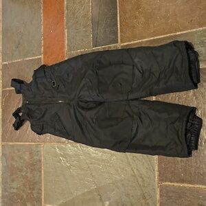 Black snowsuit